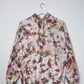 M | Ice Dye Dusty Pink and Brown Hand Dyed Pullover Hoodie