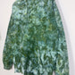 L | Ice Dye Dark Green Hand Dyed Pullover Hoodie