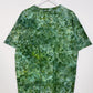 XL | Ice Dye Dark Green Hand Dyed Ice Tie Dye T-Shirt