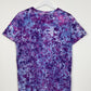 S | Purple Ice Dye T-Shirt