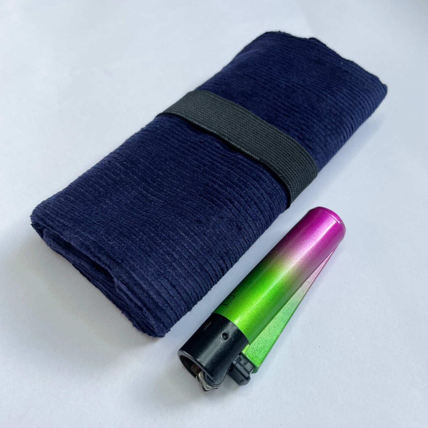 Handmade Tobacco Pouch | Navy Corduroy Tobacco Storage Cover