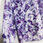 M | Ice Dye Purple Hand Dyed Pullover Hoodie