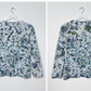 Ice Dye Longsleeve Top Cosmic Black