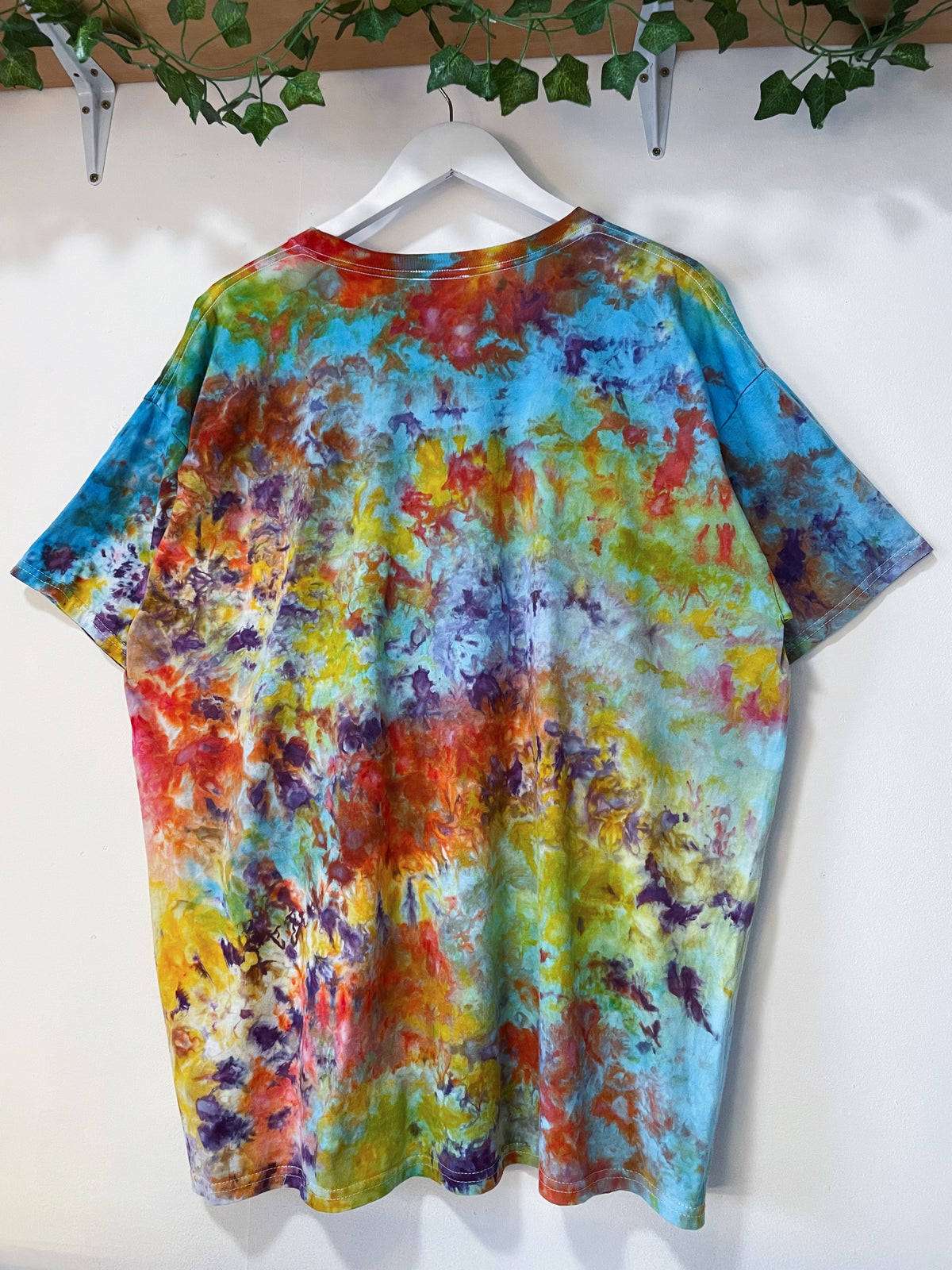 XXL | Rainbow Ice Dye T-Shirt