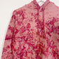 S | Ice Dye Crushed Raspberry Hand Dyed Pullover Hoodie