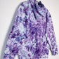 L | Ice Dye Purple Hand Dyed Pullover Hoodie