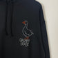 Grumpy Goose Hand Embroidered Unisex Hoodie