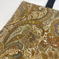 Handmade Tobacco Pouch | Brown Paisley Print Tobacco Storage Holder