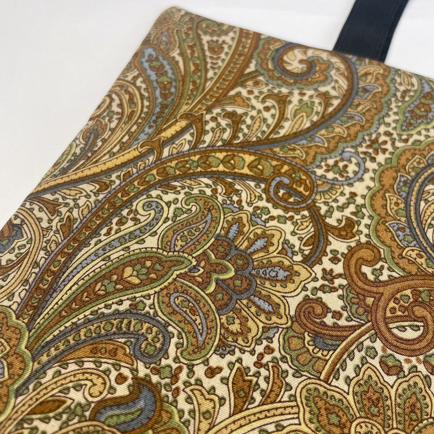 Handmade Tobacco Pouch | Brown Paisley Print Tobacco Storage Holder