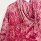 XL | Ice Dye Crushed Raspberry Hand Dyed Pullover Hoodie