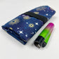 Handmade Tobacco Pouch | Celestial Print Rolling Tobacco Storage Holder