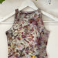 Ice Dye Mushroom Crop Vest