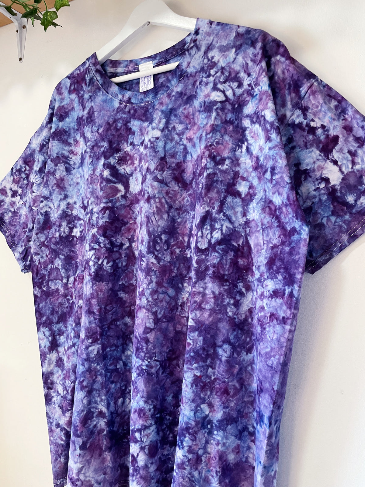 XXL | Purple Ice Dye T-Shirt