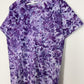 L | Purple Ice Dye T-Shirt