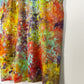 XL | Ice Dye Rainbow Multicolour Hand Dyed Ice Tie Dye T-Shirt