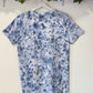 S | Frozen Waves Hand Dyed Ice Dye T-Shirt