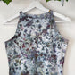 Ice Dye Cosmic Black Crop Vest