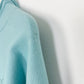 M | Stingray Hoodie Seafoam Blue Hand Embroidered | Minor Display Damage