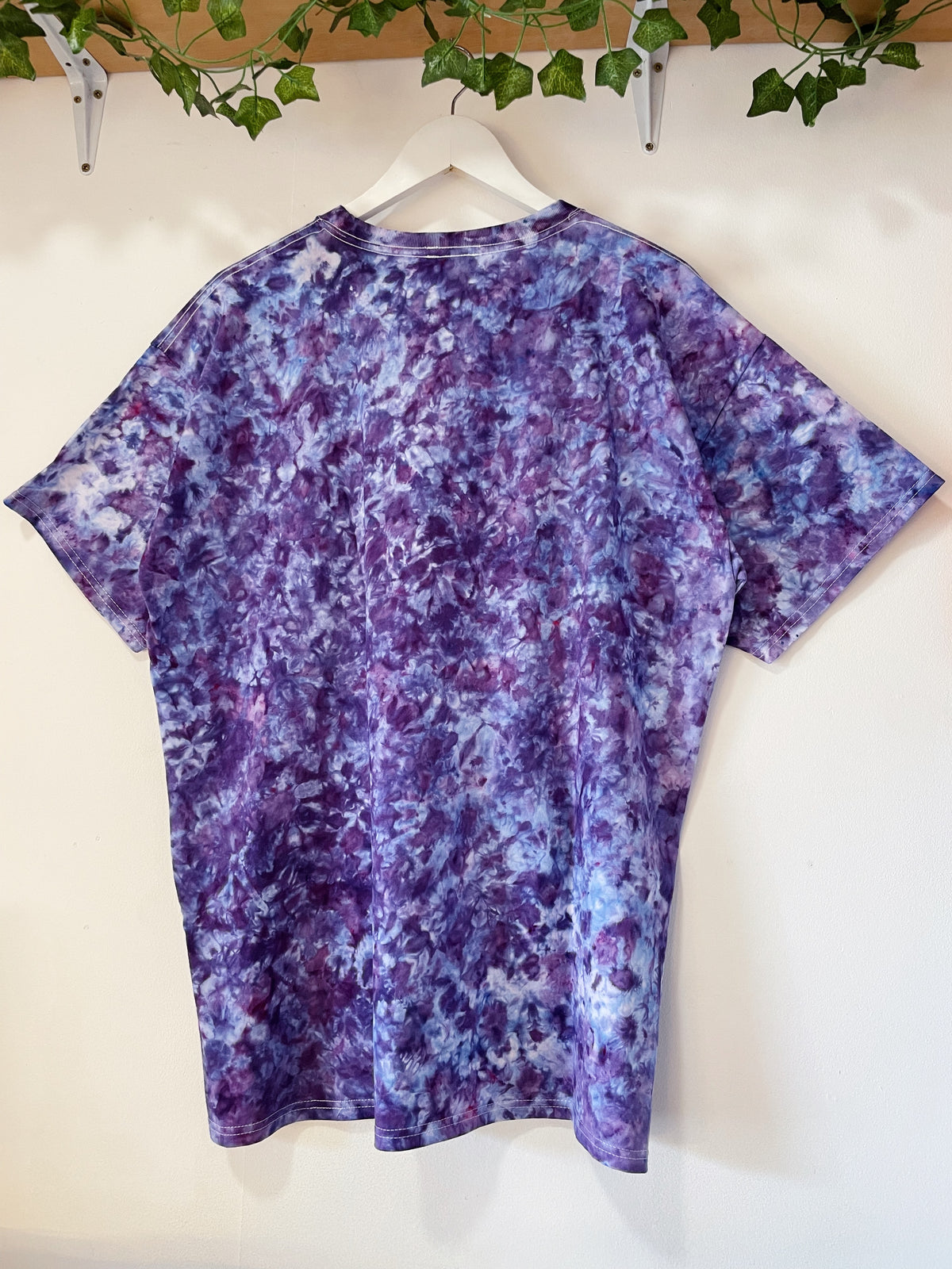 XL | Purple Ice Dye T-Shirt