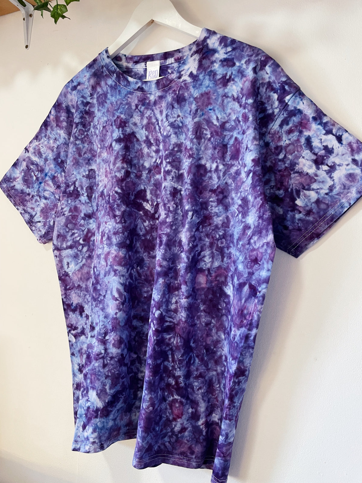XXL | Purple Ice Dye T-Shirt