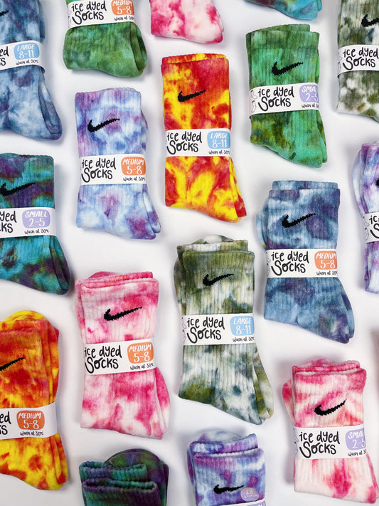 Ice Dyed Nike Socks