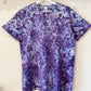 M | Purple Ice Dye T-Shirt