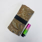 Handmade Tobacco Pouch | Brown Paisley Print Tobacco Storage Holder