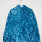 L | Ice Dye Ocean Blue Hand Dyed Pullover Hoodie