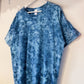XXL | Ocean Blue Ice Dye T-Shirt