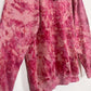 L | Ice Dye Crushed Raspberry Hand Dyed Pullover Hoodie