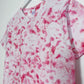S | Ice Dye Pink Hand Dyed Ice Tie Dye T-Shirt