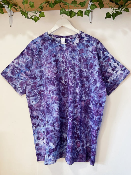 XL | Purple Ice Dye T-Shirt