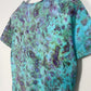S | Blue Purple Ice Dye T-Shirt