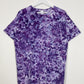 L | Purple Ice Dye T-Shirt