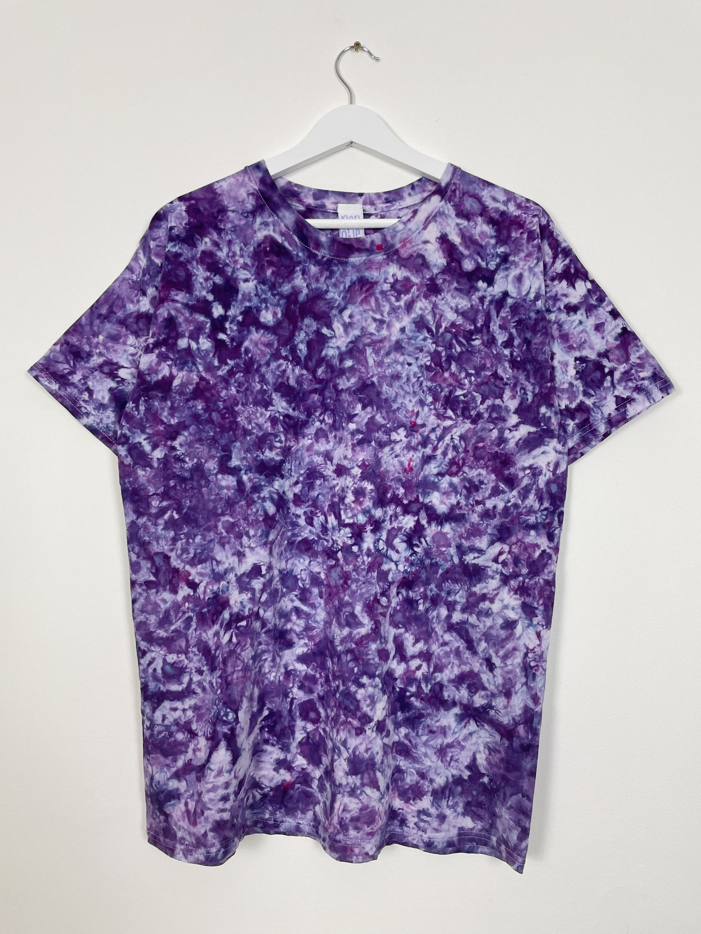 L | Purple Ice Dye T-Shirt