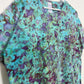 XL | Ice Dye Amethyst Jungle Hand Dyed Ice Tie Dye T-Shirt