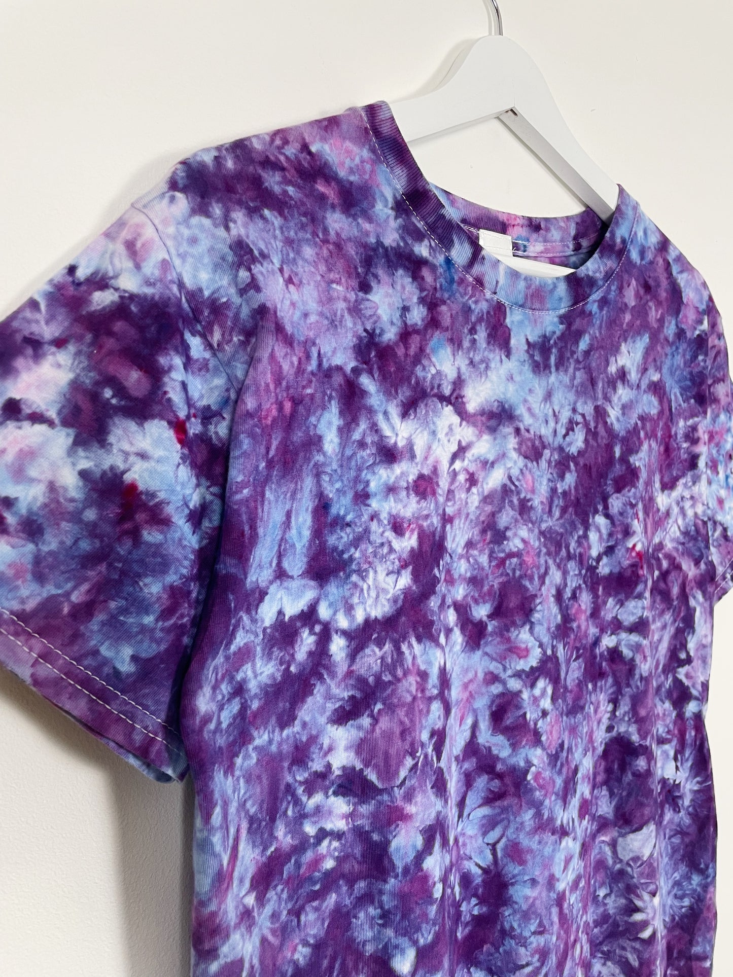 S | Purple Ice Dye T-Shirt