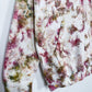 M | Ice Dye Dusty Pink and Brown Hand Dyed Pullover Hoodie