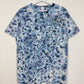 L | Ice Dye Frozen Waves Hand Dyed Ice Tie Dye T-Shirt