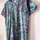 M | Blue Purple Ice Dye T-Shirt