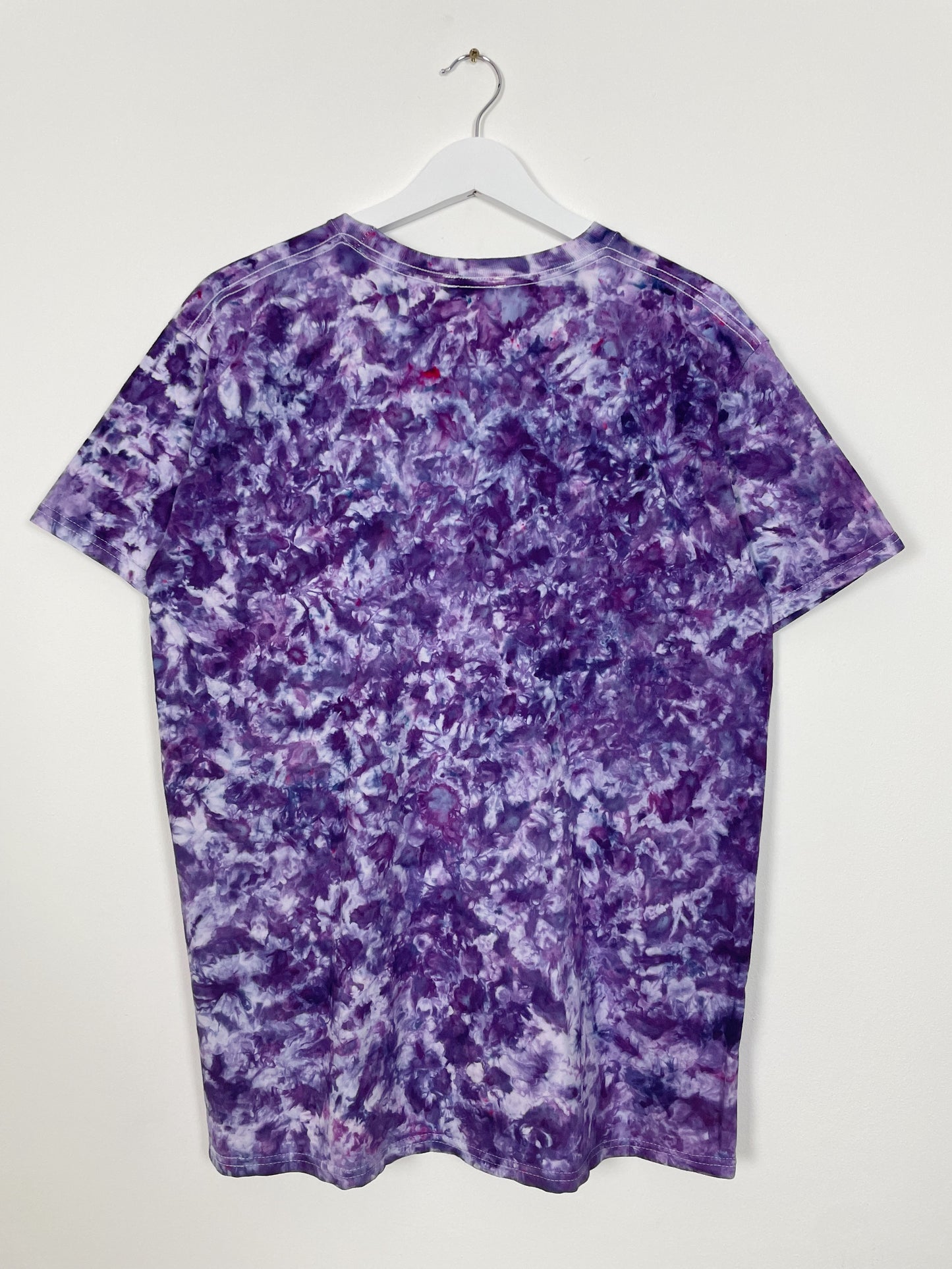L | Purple Ice Dye T-Shirt