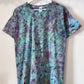 M | Blue Purple Ice Dye T-Shirt