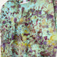L | Blue Orange Purple Ice Dye Hand Dyed T-Shirt