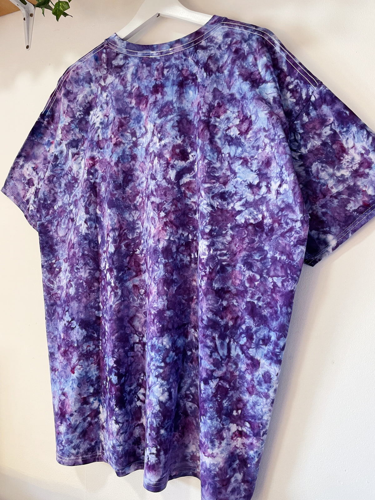 XXL | Purple Ice Dye T-Shirt