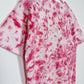 M | Ice Dye Pink Hand Dyed Ice Tie Dye T-Shirt