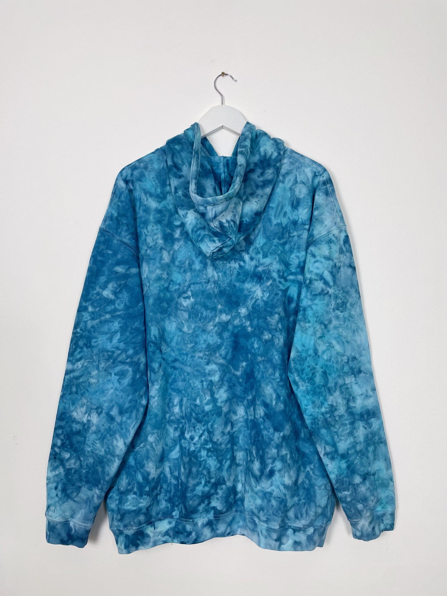 XXL | Ice Dye Ocean Hand Dyed Pullover Hoodie