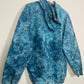 M | Ice Dye Ocean Blue Hand Dyed Pullover Hoodie