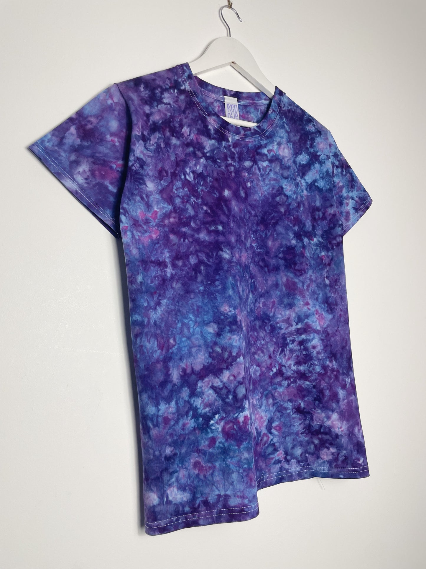 S | Purple Ice Dye T-Shirt