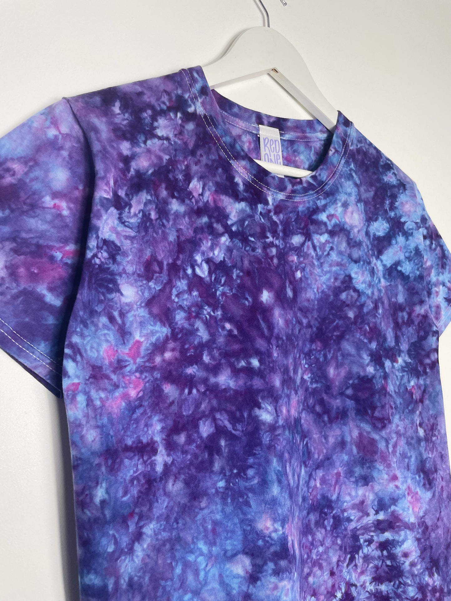 S | Purple Ice Dye T-Shirt