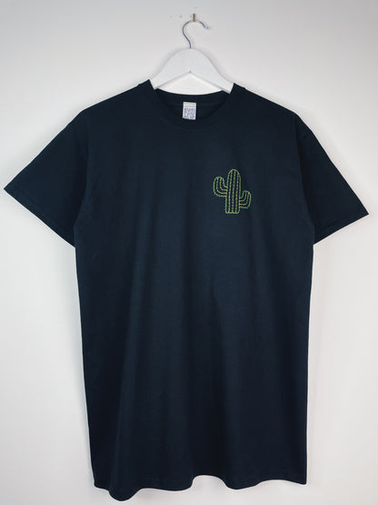 Cactus - Hand Embroidered Unisex T-Shirt